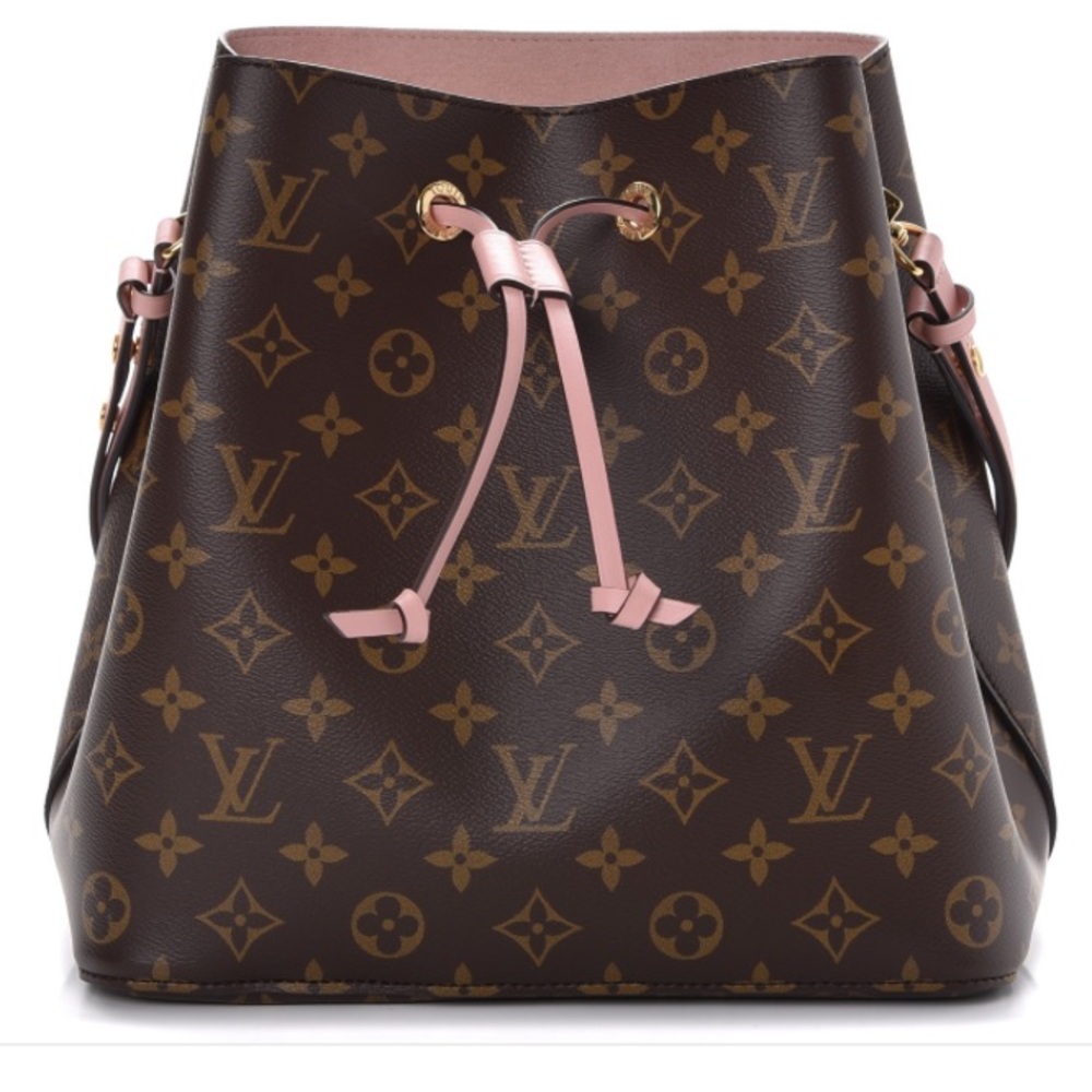 Sold❌Louis Vuitton Monogram Neonoe MM Rose Poudre